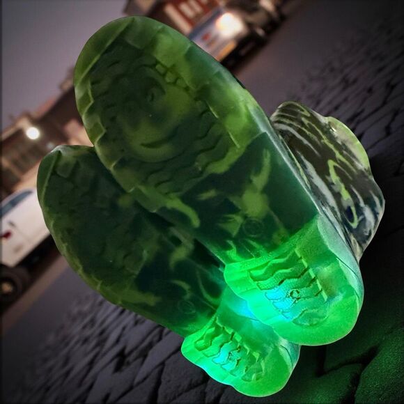 WESTERN CHEIF Toddler Wade Dinosaur Lighted Black Boots Size 10 - Picture 2 of 9